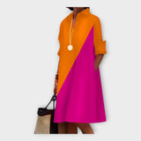 Orange and Pink