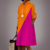 Orange and Pink
