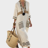 Beige-White